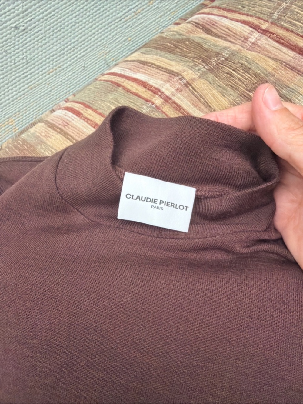 Brown Pleated Maxi Dress - Classic Women’s Dress - Picture 2 of 7